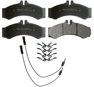 ON/ARKA FREN BALATASI CIFT TEKER-  (VW LT 97-07  MERCEDES SPRINTER 95-06) resmi