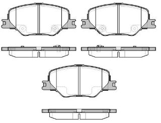 FREN BALATA ON-(OPEL : INSIGNIA B 2017> / OPEL : INSIGNIA B Grand Sport / ) resmi