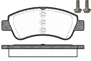 FREN BALATASI ON-( PEUGEOT: 301 /PARTNER /307 "1.4 HDI" /208 12>13 /BOXER /CITROEN: C-ELYSEE /BERLINGO 02 )  (WVA 24101 ) //( ARKA FREN BALATASI DUCATO III JUMPER III BOXER III ) resmi
