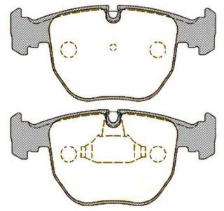FREN BALATASI ON ( BMW E-38 7.40 // E-39 /5.30/E 53 ) resmi