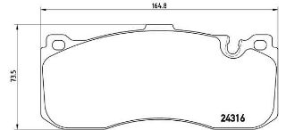 FREN BALATASI ON (BMW:116I 118I 120I 130I 118D 120D 123D 04-/316I 318I 330I 318D 320D 05-) resmi