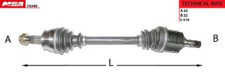 AKS SOL ( OPEL : CORSA D 1.3 CDTI DJT MOTOR  06-- ) resmi