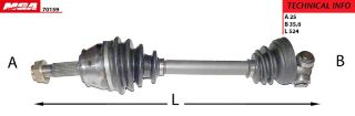 AKS SAG ( FIAT : ALBEA DOBLO 1.9JTD 1.3MJTD 06-- ) resmi