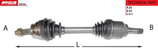 AKS SOL ( FIAT : DOBLO 1.9JTD 1.3MJTD 05-- / KAFASI UZERINDE ) resmi