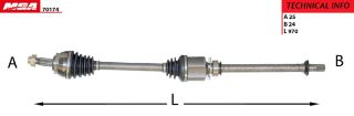 AKS SAG KOMPLE ( FIAT : DOBLO 1.3 MJTD 10> ) resmi