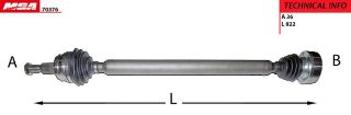 AKS KOMPLE SAG-(VW: GOLF IV/BORA/AUDI: A3/SEAT: TOLEDO/LEON/SKODA: OCTAVIA 1,6 AKL AEH) resmi