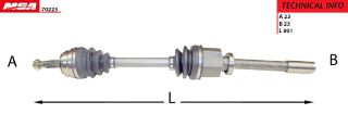 AKS SAG ( RENAULT : LAGUNA I 98-01 2.0 N7Q ) resmi