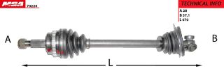 AKS SOL ABSLI 98-01 51D ( RENAULT : MASTER I OPEL : MOVANO ) resmi