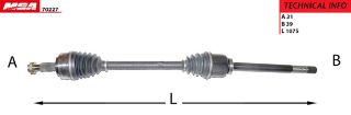 AKS SAG ( RENAULT : MASTER III 6 VITES 09 -- ) resmi