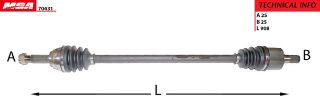 AKS KOMPLE SAG-(ABSLI)-(HYUNDAI: ACCENT 00>06 " MILENYUM ADMIRE 1.3 1.5 "/GETZ 03>06 " 1.3-1.6 " ) resmi