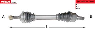 AKS SOL ( PEUGEOT : 206 1.4 ABSLI 48D ( 702033 SOLU ) resmi