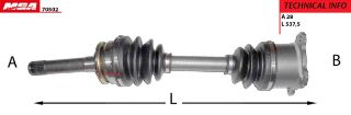 AKS KOMPLE SAG-(MITSUBISHI: L200 PICKUP 97>04 " 4WD "/PAJERO 92>04 ) resmi
