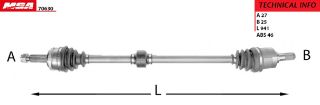 AKS KOMPLE SAG-(ABSLI)-(HYUNDAI: I30 08>11  "1.4-1.6 BENZINLI" ) resmi