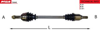 AKS SOL (RENAULT: CLIO III 1.2İ 16V 05-12 /RENAULT: MODUS 1.2 05-12) resmi