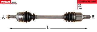 AKS KOMPLE SOL-(ABSLI)-(HYUNDAI. I10 08>11 "BENZINLI" ) resmi