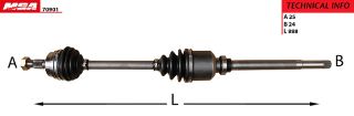 AKS SAG - ( PEUGEOT: 405 SRI YM- P306 EM 1.6-1.8-1.9 BENZINLI XUD9 ) resmi