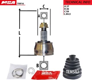 AKS KAFASI SAĞ-SOL ( FIAT: DOBLO MAXI 1.6 MJT 2010>> ) resmi