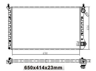 SU RADYATORU MEKANİK ( FIAT : DOBLO 1.9D AC DOBLO 1.4 05-- ) 650×414×23 resmi