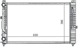 SU RADYATORU,MEKANIK-MANUEL (VW PASSAT 97-05  AUDI A4 95-01  A6 98-05  SKODA SUPERB 02-08) resmi