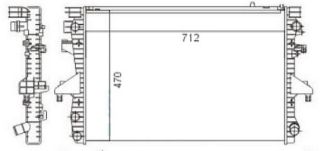 SU RADYATORU (VW TRANSPORTER  03-10) AXD-AXE resmi