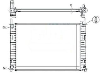 SU RADYATORU ( FORD : FIESTA / FUSION 1.4TDCI ) resmi
