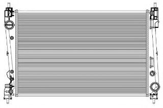 SU RADYATORU BRAZING - (FIAT: DOBLO 1.3 JTD 1.6JTD  1.9 MJTD ) 620×398×16 resmi