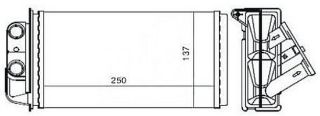 KALORIFER RADYATORU MEKANİK ( FIAT : ALBEA PALIO 1.3JTD ) 250×137×42 resmi