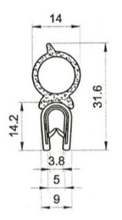 PROFIL BAGAJ ( RENAULT : R12 SW ) resmi