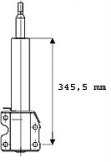 ÖN AMORTİSÖR L/R LT28-35 V4503 ÜN 1.50CM UZUNU resmi