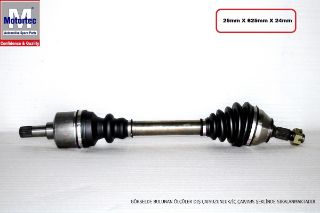 P.PARTNER TEPE 1,6 HDİ & P.308 AKS KOMPLE - SOL - 628,00 mm * 25 * 24 resmi