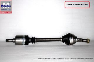 P.BOXER - F.DUCATO - C.JUMPER 18Q AKS KOMPLE - SOL - ABS / 35 X 41 DİŞ - 760,00 mm * 35 * 41 resmi