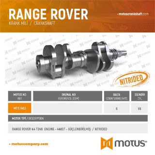 KRANK MİLİ (6 BALTA) LAND ROVER RANGE ROVER 3.6 TDV8 DIZEL - GUCLENDIRILMIS resmi