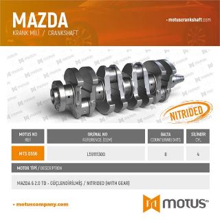 KRANK MAZDA 323 MAZDA VI 2,0 resmi