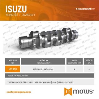 KRANK İSUZU CHAMPION KAMYON 4HF1 NPR66 CHAMPION 4HG1 URBAN RAYBUS resmi