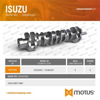 KRANK ISUZU KAMYON 6BD1 T 6BB1 resmi