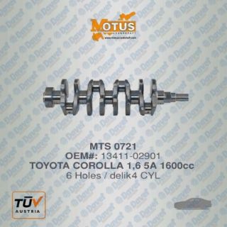 KRANK MİLİ COROLLA 1.6 5A 1.6 resmi