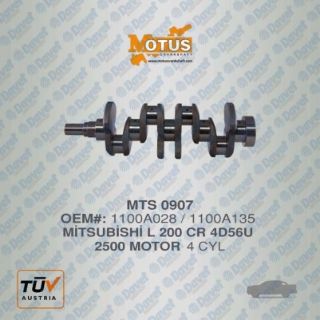 KRANK MİLİ MİTSUBİSHİ L200 CR 2006> 4D56U MOTOR 05>15 GUCLENDIRILMIS resmi
