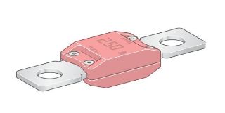 MEGAVAL ARA SİGORTA250 AMPER PEMBE resmi