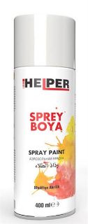 HELPER SPREY BOYA  RAL-9003 SİNYAL BEYAZ   400 ML resmi