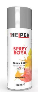 HELPER SPREY BOYA  RAL-9006 METALIK GRİ   400 ML resmi