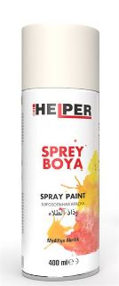 HELPER SPREY BOYA  RAL-9010 PARLAK BEYAZ   400 ML resmi