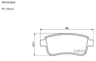 440604694R ARKA BALATA FLUENCE 13 MEGANE 08 SCENİC 08 440603734R resmi
