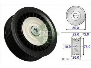 ALTERNATÖR GERGİ RULMANI CLİO II-III-KNG-MGN II-SCENIC II-TWNG-LOGAN-SANDERO 1.5 DCI K9K resmi