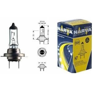 AMPUL H7 12V 55W HALOGEN resmi