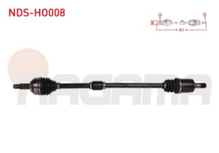 KOMPLE AKS SAĞ ÖN UZUNLUK 911MM HONDA CİVİC IX 1.6İ 5 A-T - 1.8 5 A-T 2012-2016 resmi