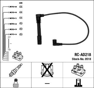 RC-AD218 ATEŞLEME KABLOSU resmi