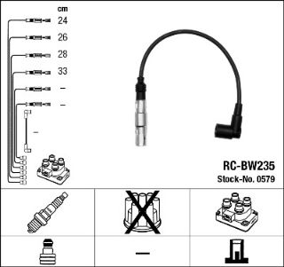 RC-BW235 ATEŞLEME KABLOSU resmi