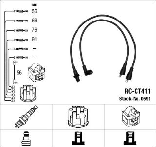 RC-CT411 ATEŞLEME KABLOSU resmi