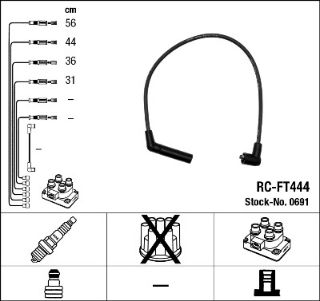 RC-FT444 ATEŞLEME KABLOSU resmi