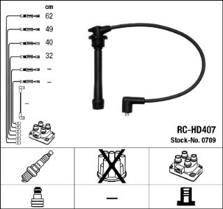 RC-HD407 ATEŞLEME KABLOSU resmi